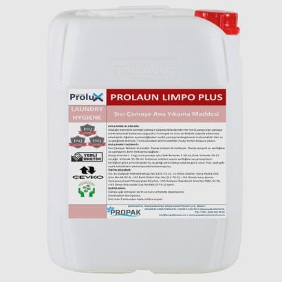 PROLAUN LIMPO PLUS Lavandería Agente de Lavado Principal