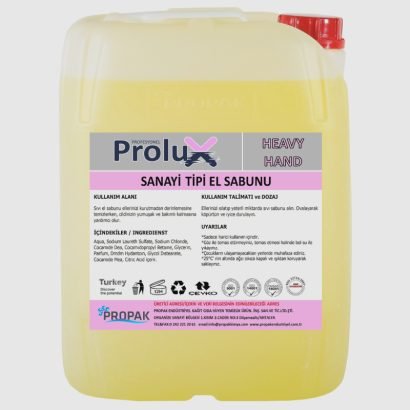 HEAVY HAND - Liquid Hand Wash Soap with Heavy Oil Repellent Properties for Industry