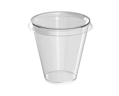 Tazza Cornet PET con coperchio