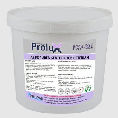 PRO 401 - Detersivo in polvere per il lavaggio principale senza candeggina