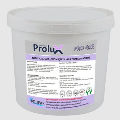 PRO 402 - Main Washing Detergent with Bleach, TAED, Enzymes