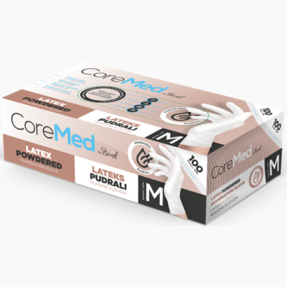 Lateks Pudralı Muayene Eldiveni