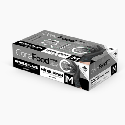 Nitrile Gloves Black - Thick