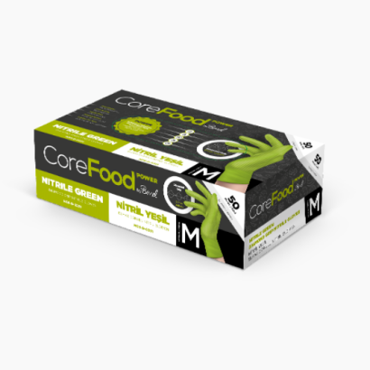 Nitrile Gloves Green - Thick