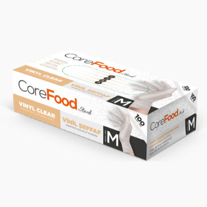 Vinyl Powder Free Transparent Gloves